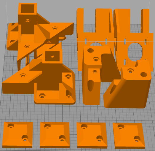 3D Printed Parts - Back